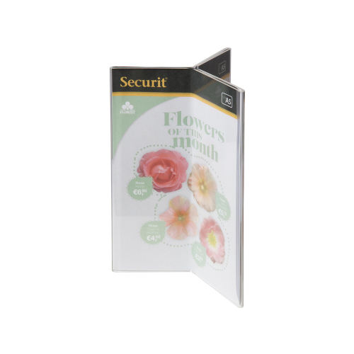 DISPLAY PORTAMENU' a Y 15x21cm (A5 Securit